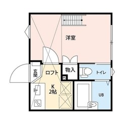 レイディアンス東山田の物件間取画像